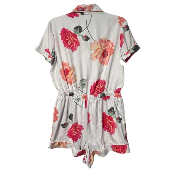 Victoria's Secret satin Floral romper - Picture 3 of 5